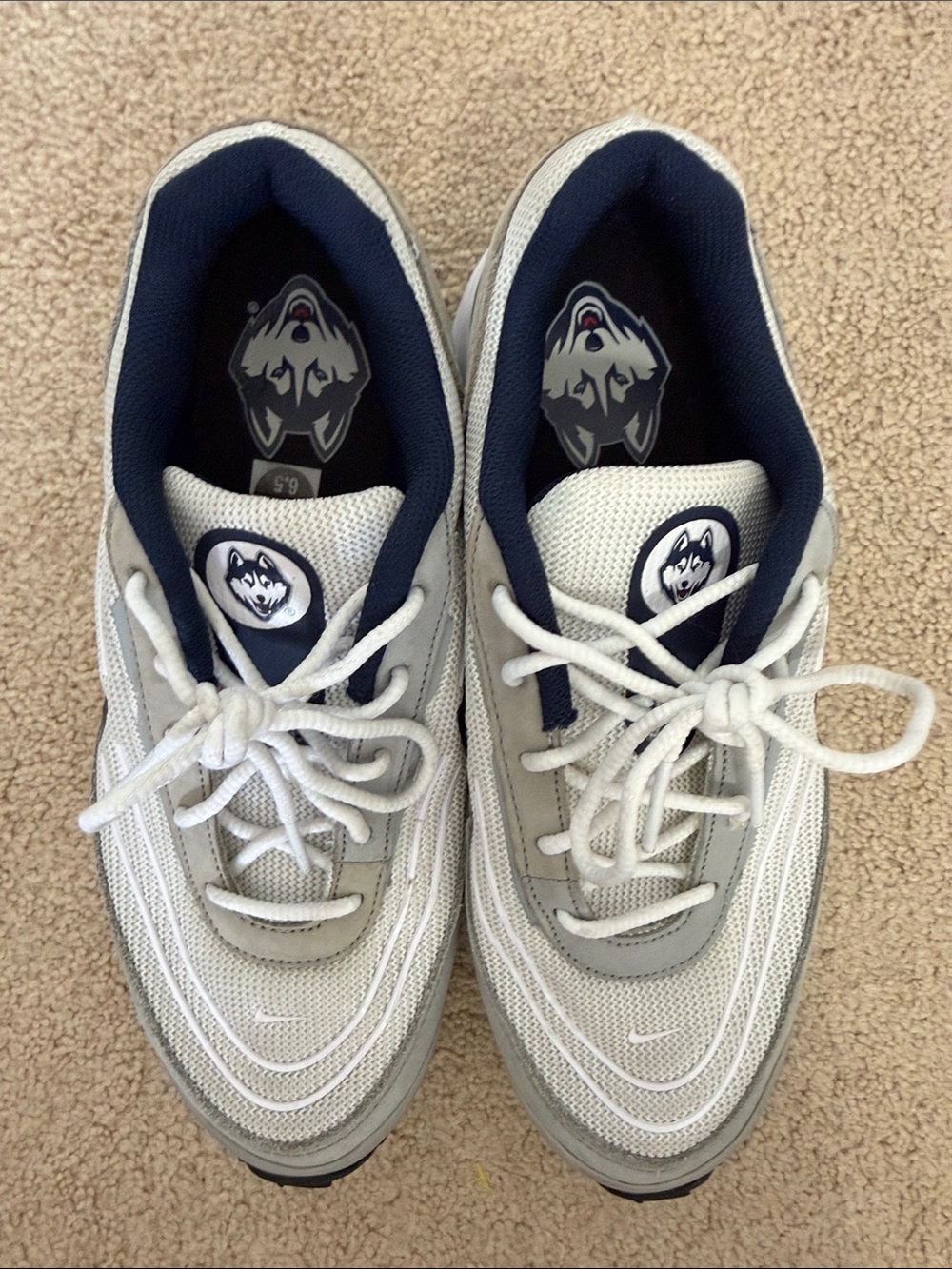 NCAA x Nike Air Max Verse UConn Men’s Sneakers Size 6.5 - Picture 5 of 7